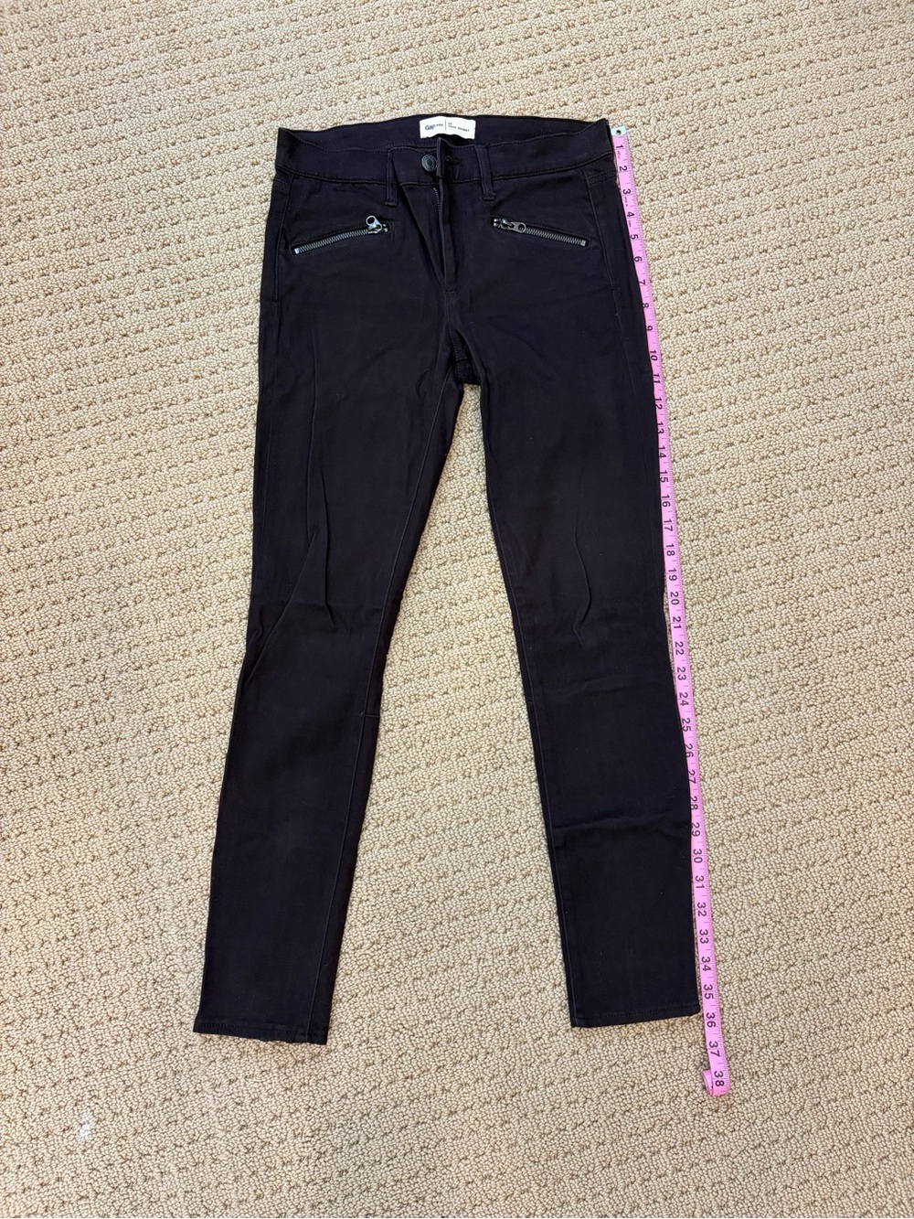 GAP Women's Deep purple skinny jeans (Size 25)
